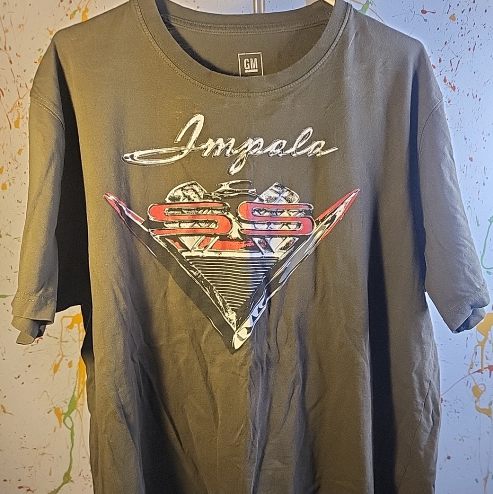GM Impala Green T-shirt Men size XL